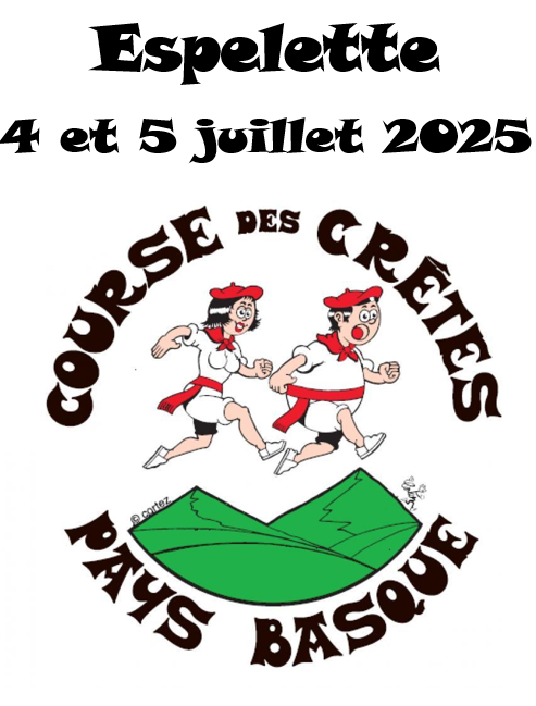 affiche course des crêtes 2025